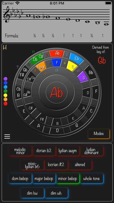 Magic Circle of Fifths screenshot 4