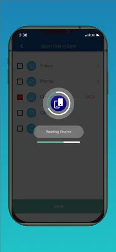 Captura de Pantalla 3 JioSwitch-Transfer,Share Files iphone