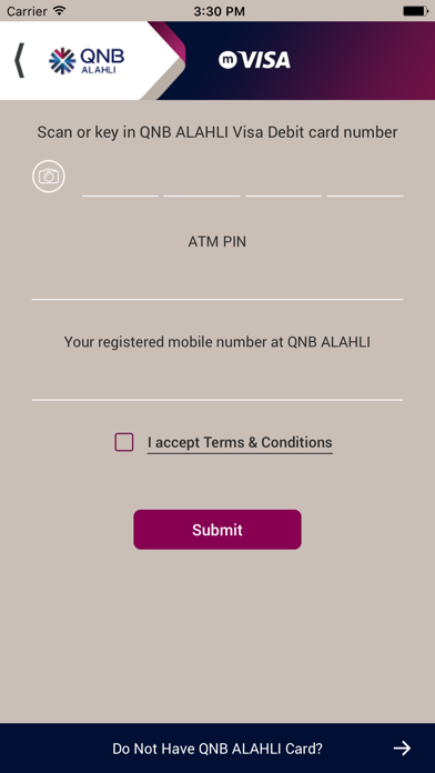 How to cancel & delete QNB ALAHLI mVISA from iphone & ipad 3
