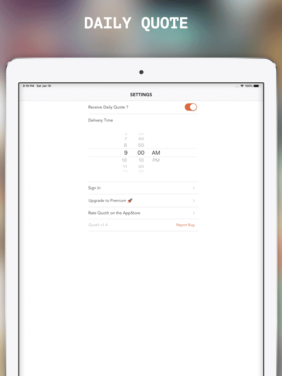 Quotlr - Daily Quotes and Sayings screenshot