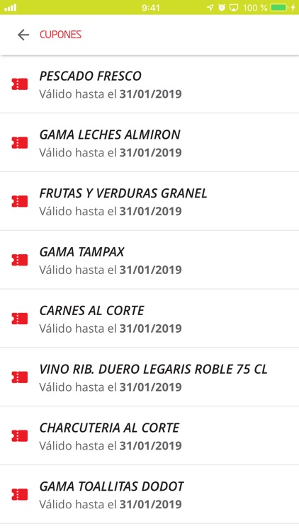 Supermercados MAS: cupones