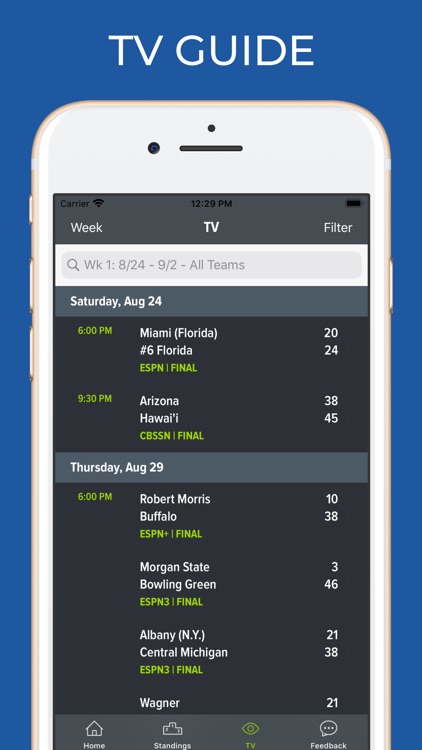 Nevada Football Schedules screenshot-6