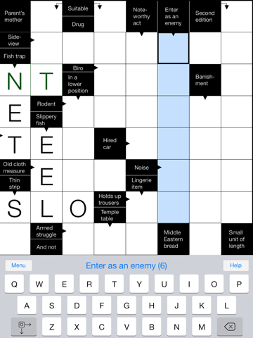 Clean Crosswords screenshot 2