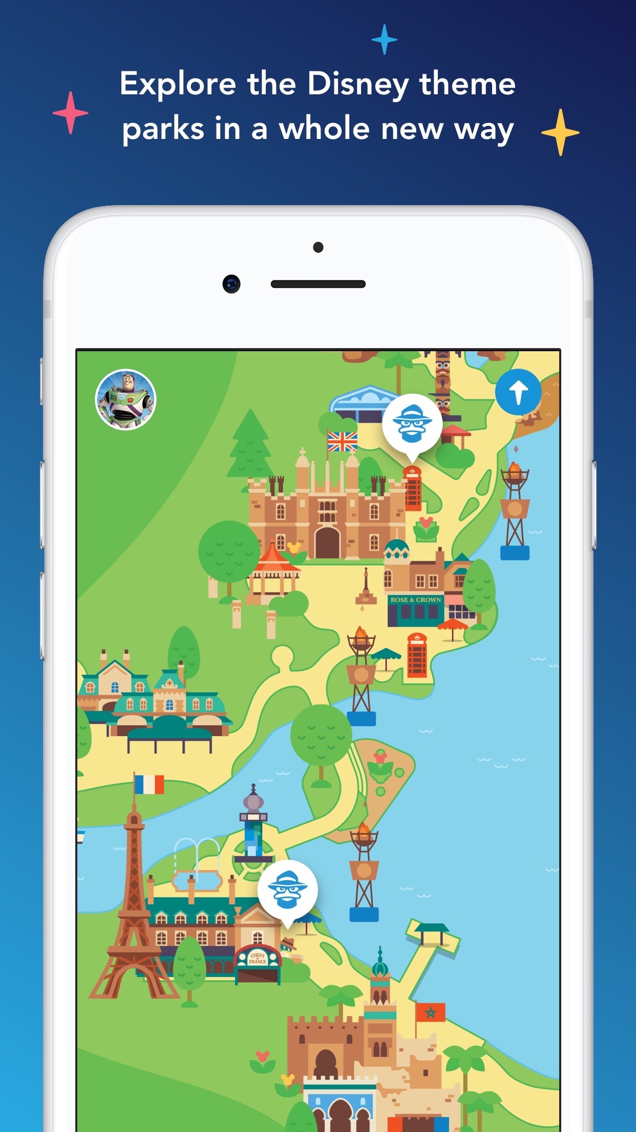 Screenshot do app Play Disney Parks