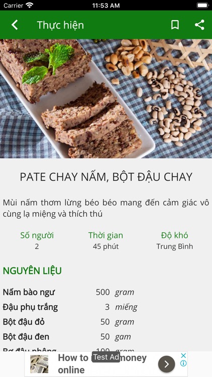 Món Chay Việt Nam screenshot-8