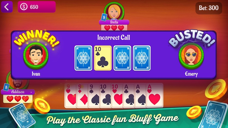 Bluff: Fun Family Card Game