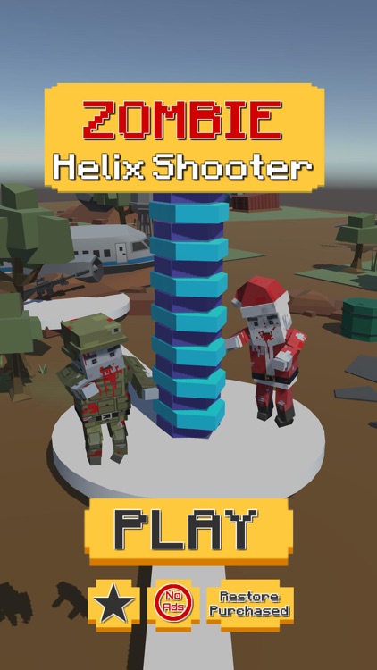 Zombie-3D Helix Tower Shooting