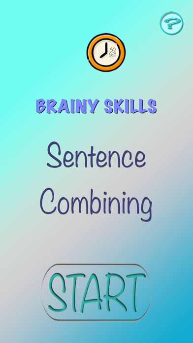 How to cancel & delete Brainy Skills Sentence Combine from iphone & ipad 1