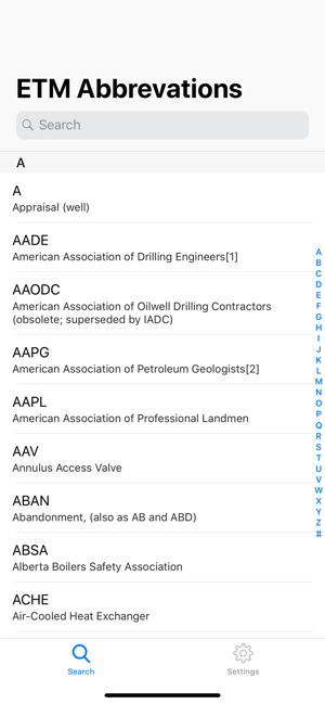 ETM Oilfield Abbreviations(圖2)-速報App