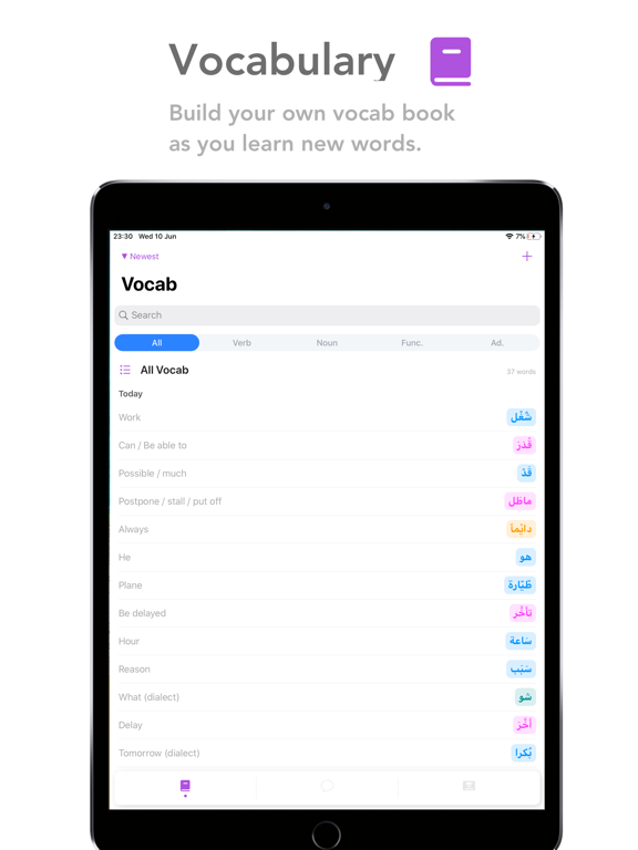 Arabic Learning Companion screenshot 3