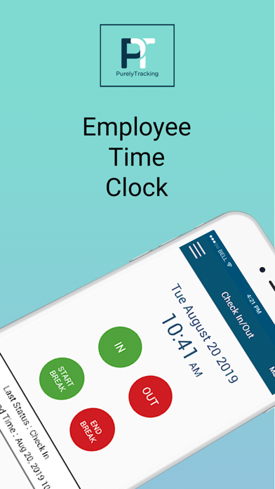 PurelyTracking Time Clock
