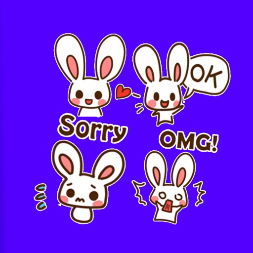 Bunny Easter Day Stickers