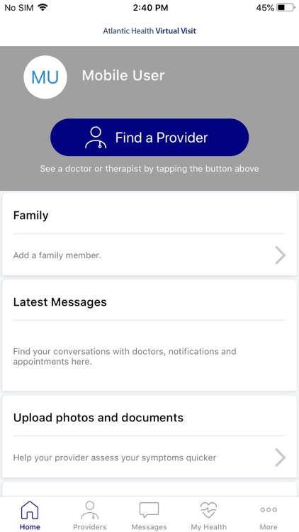 Atlantic Health Virtual Visit screenshot-3