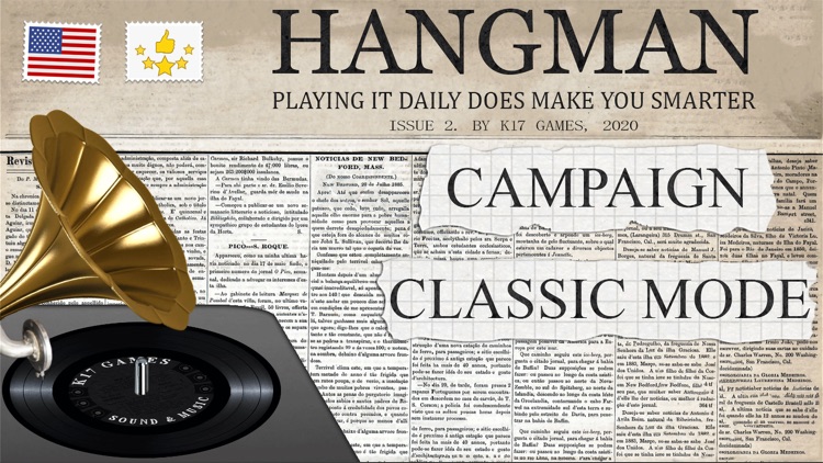 Hangman ▶ Classic word game