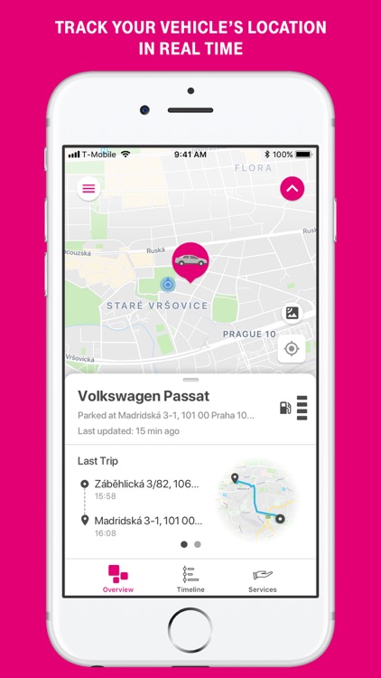 Chytré auto for T-Mobile