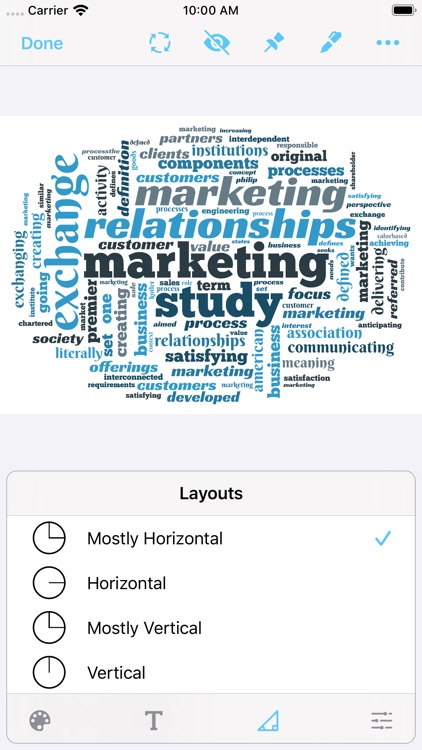Wordsalad - Smart Word Clouds