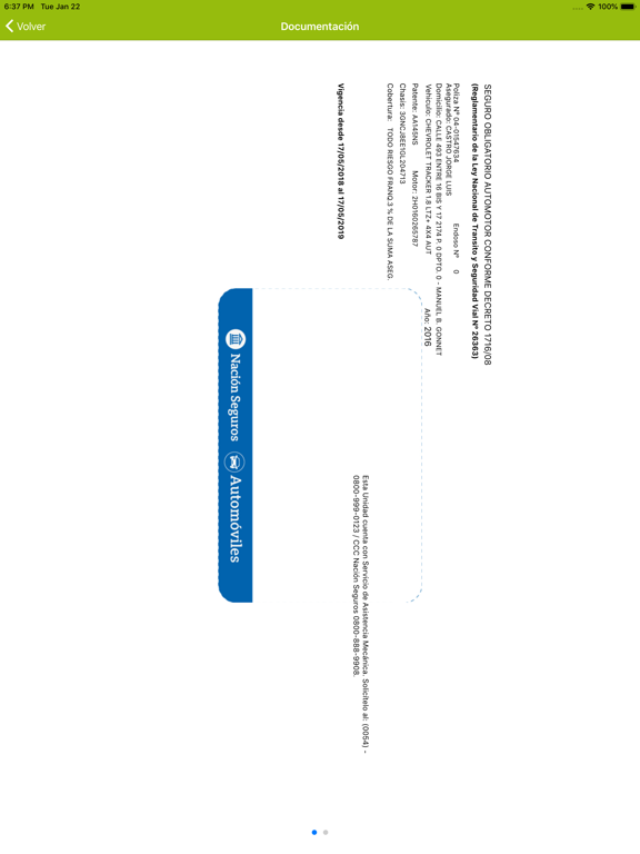 Nación Seguros screenshot 4