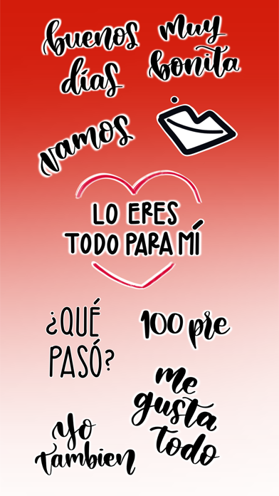 Español - Spanish Stickers screenshot 2