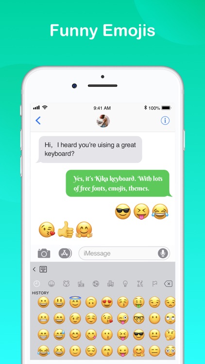 Kika Keyboard - Emoji Keyboard screenshot-3