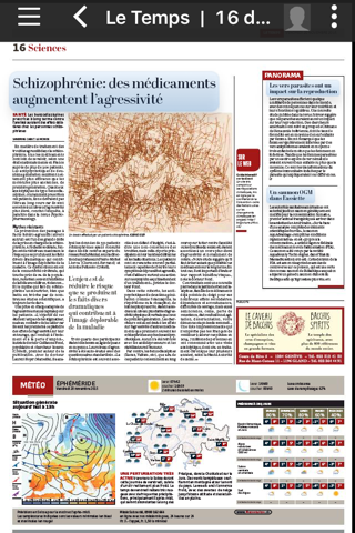 Le Temps ePaper screenshot 3