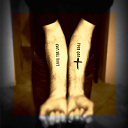 Jesus Cross Tattoo on My Body