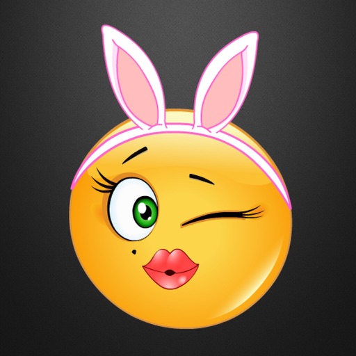 Animated Flirty Emoji Stickers Icon