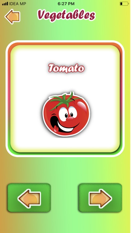 Fruits and Vegetables Learning screenshot-3