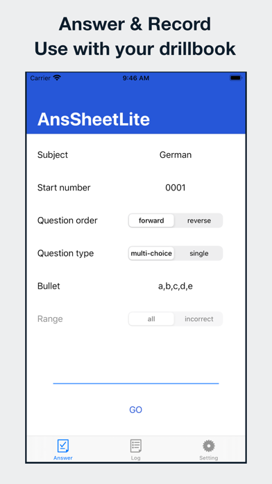 How to cancel & delete AnsSheet Lite from iphone & ipad 1