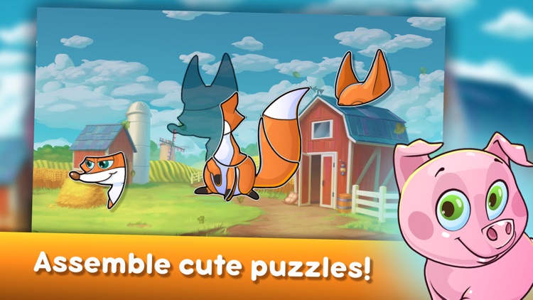 Baby Farm Puzzles screenshot-5