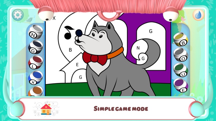 Color by Numbers - Dogs screenshot-2