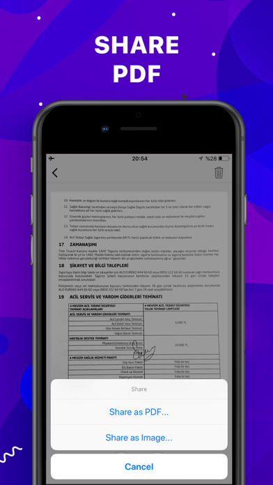 Scanner+ Scan PDF Documents screenshot 4
