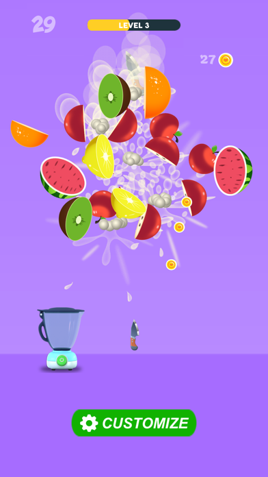 Blendy Inc - Cutting Juicy 3D screenshot 2