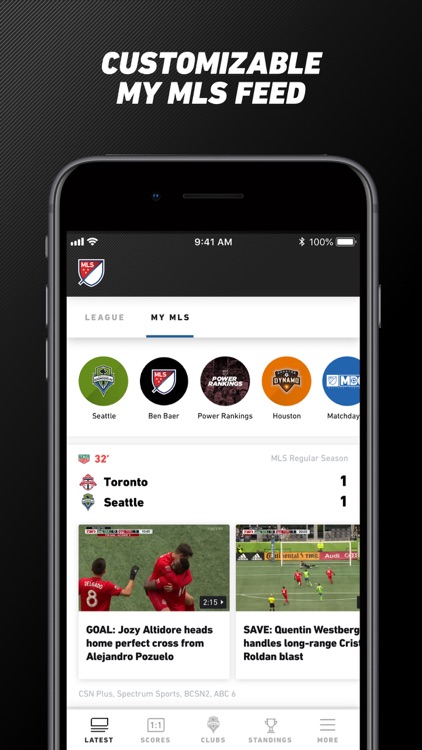 MLS: Live Soccer Scores & News