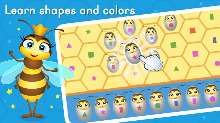 Preschool learning games - Bee screenshot-0