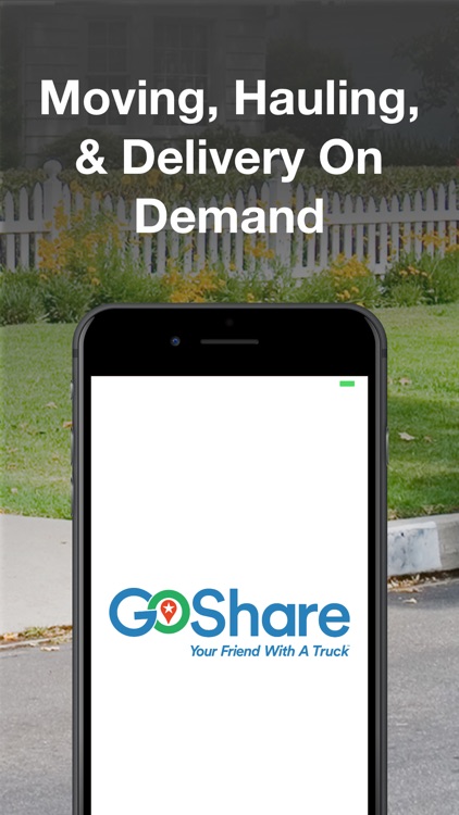 GoShare: Deliver, Move & Haul