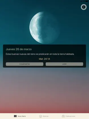 Imágen 2 Texto Diario con Jehová iphone