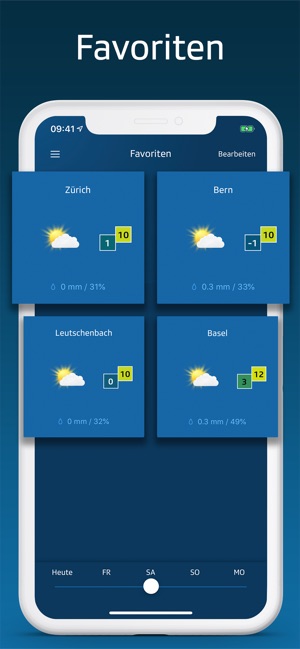 SRF Meteo - Wetter(圖4)-速報App