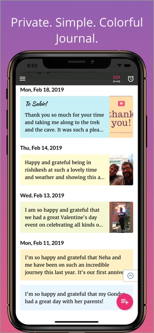 Gratitude - Happiness Journal(圖1)-速報App