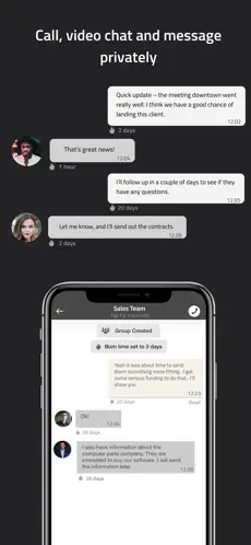 Captura de Pantalla 2 Silent Phone iphone