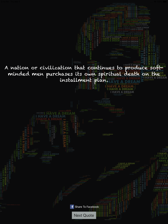 Screenshot #5 pour Martin Luther King Quotes