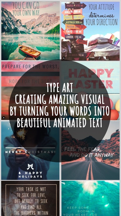 Type Art: Animated Text Videos screenshot-0