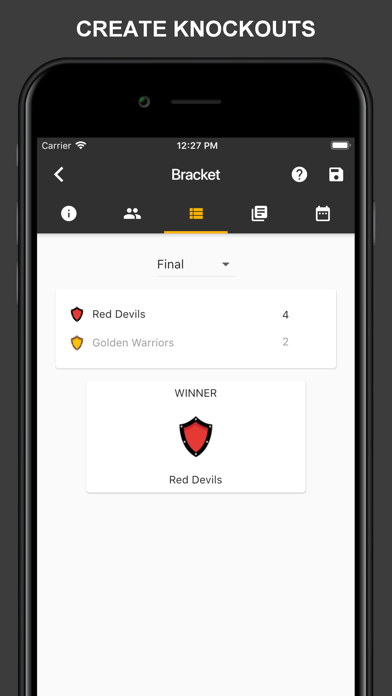 Winner - Tournament Maker App screenshot 3