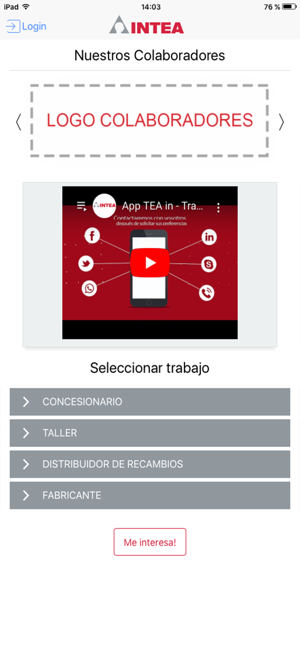 Intea - Trabajo en Automoción