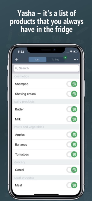 Grocery list made easy: Yasha(圖3)-速報App