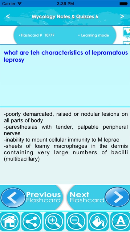 Mycology Exam Review Q&A App