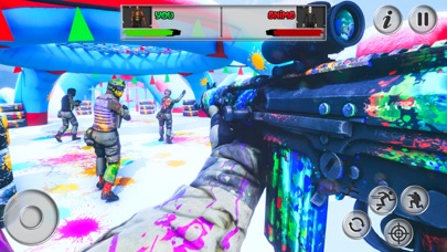 Paintball Shooting Battle Game screenshot 2