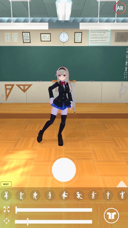 Dance show - Augmented reality