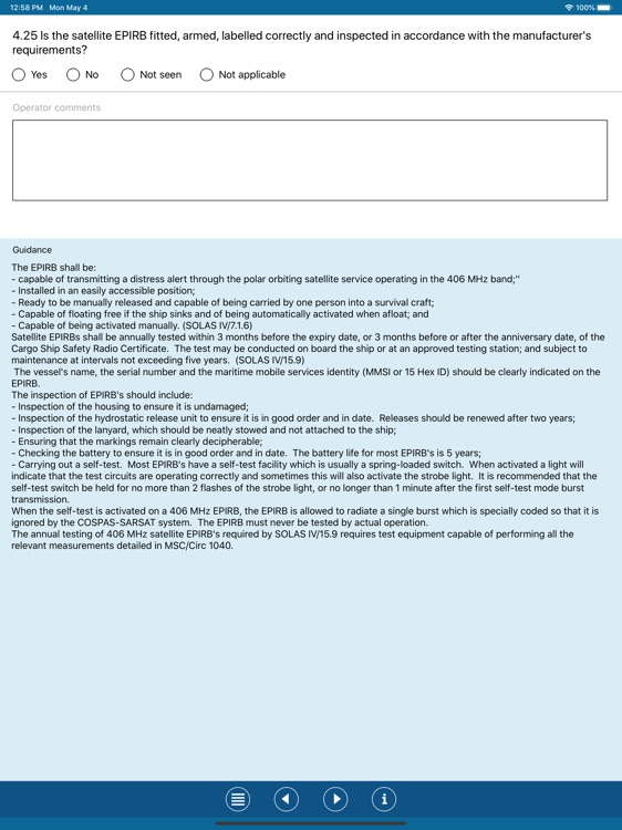 OCIMF Operator Data Capture