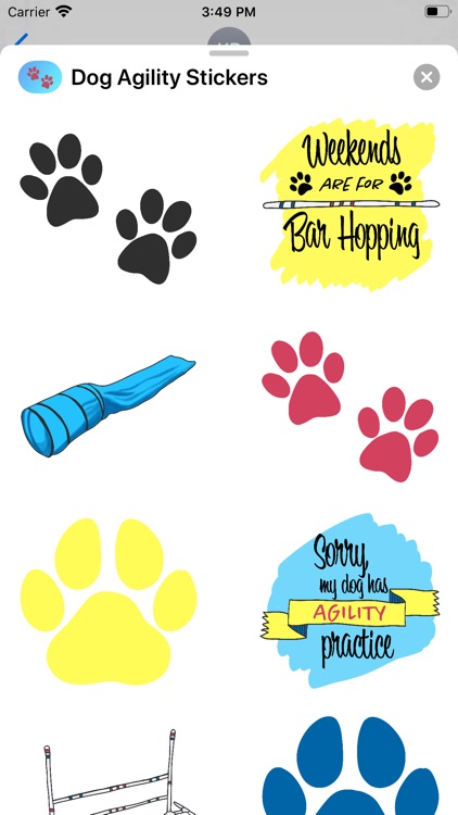 Dog Agility Stickers screenshot-3