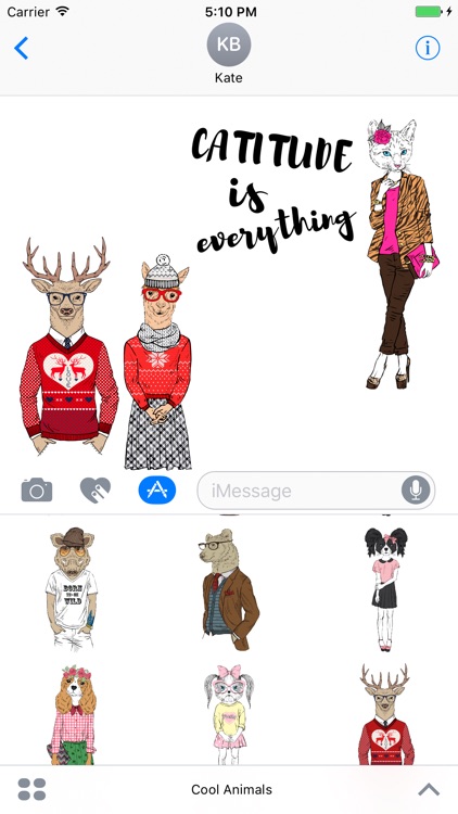 Cool Animals and Puns Stickers